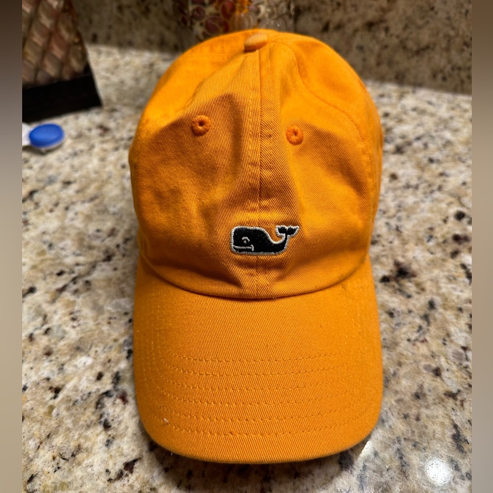 Orange Vineyard Vines Hat